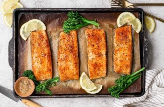 Broiled Salmon (Flaky & Ready in 8 Minutes!)
